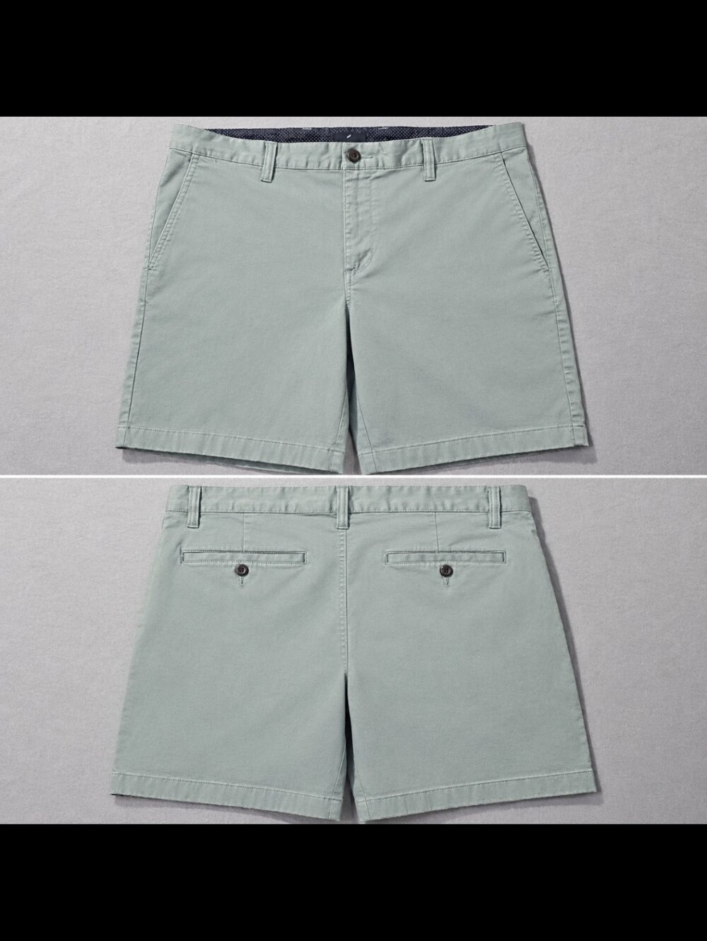 Daniel Hechter Paris Mens Chino Shorts Size 38 Light Blue Stretch Cotton Lyocell